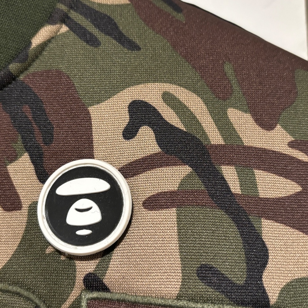 AAPE Now  by A Bathing Ape Camo Bomber Jacket - Medium - Picture 13 of 15
